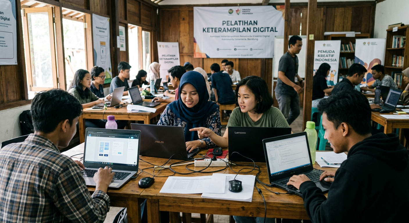 LIVESGP 3D Gelar Workshop Literasi Digital untuk Pemuda