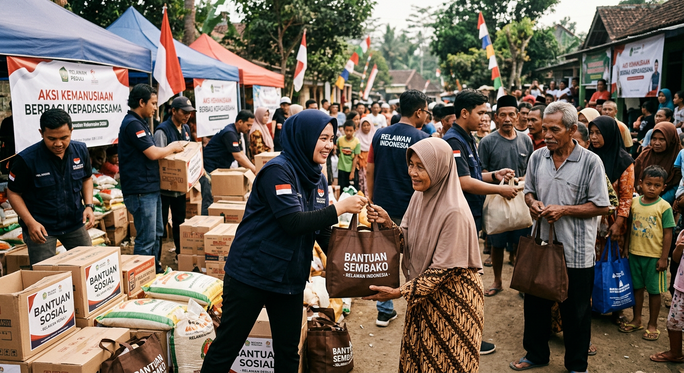 LIVESGP 3D Peduli - Program sosial untuk membantu masyarakat yang membutuhkan.